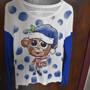 Justice- LS winter shirt, size 20